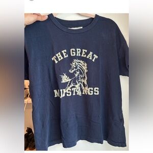 The Great Mustang Graphic boxy tee size 0